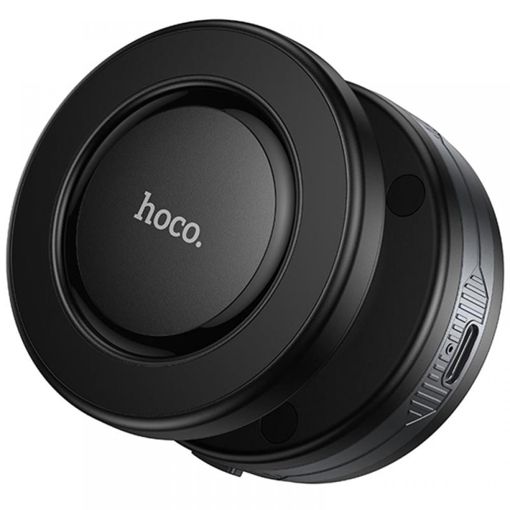 Автотримач Hoco H87 Dragon electric suction cup magnetic (universal) Black / Metal gray