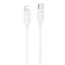 Дата кабель Hoco X115 Surpass Type-C to Lightning 27W (1m) White