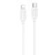 Дата кабель Hoco X115 Surpass Type-C to Lightning 27W (1m) White