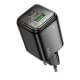 МЗП Hoco N53 Monsoon PD30W+QC3.0 (1USB-A/1C) Black