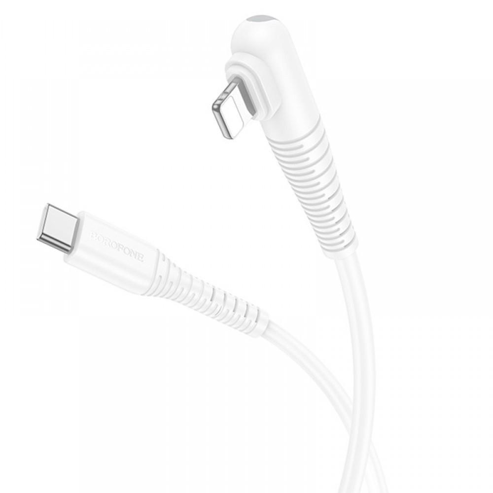 Дата кабель Borofone BX105 Corriente Type-C to Lightning (1m) White