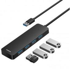 Перехідник HUB Baseus UltraJoy Series 4-Port (USB-A to 4xUSB3.0+Type-C) (0.5m) (B0005280B811-04) Space Grey