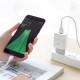 МЗП Hoco C72A Glorious 2.1A (1USB-A) + кабель USB to MicroUSB Білий