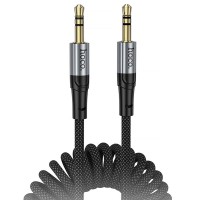 Аудіо кабель Aux Hoco UPA33 Nuevo (1.5m) Black