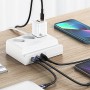 СЗУ Usams US-CC160 P1 65W Super Si Fast Charging USB Extension Socket