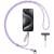 Дата кабель-шнурок Usams US-SJ746 Type-C to Lightning 30W (1.2m) Purple