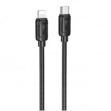 Дата кабель Hoco X115 Surpass Type-C to Lightning 27W (1m) Black