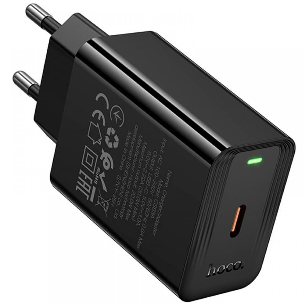 МЗП Hoco CS93A Leader 20W (1USB-C) Black