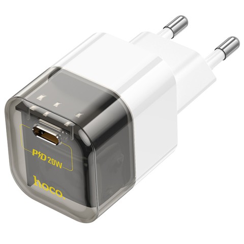 МЗП Hoco C125A Transparent PD20W (1USB-C) Transparent black