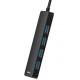 Перехідник HUB Baseus UltraJoy Series 4-Port (USB-A to 4xUSB3.0+Type-C) (0.5m) (B0005280B811-04) Space Grey Перехідник HUB Baseus UltraJoy Series 4-Port (USB-A to 4xUSB3.0+Type-C) (0.5m) (B0005280B811-04) Space Grey