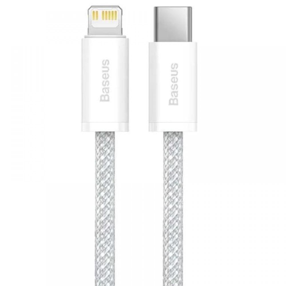 Дата кабель Baseus Dynamic Series Type-C to Lightning 20W (1m) (CALD000002) White