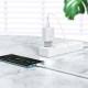 МЗП Hoco C72Q Glorious QC3.0 18W (1USB-A) + кабель USB to MicroUSB Білий