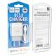 МЗП Hoco C72Q Glorious QC3.0 18W (1USB-A) + кабель USB to MicroUSB Білий