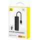 Перехідник HUB Baseus UltraJoy Series 4-Port (USB-A to 4xUSB3.0+Type-C) (0.5m) (B0005280B811-04) Space Grey Перехідник HUB Baseus UltraJoy Series 4-Port (USB-A to 4xUSB3.0+Type-C) (0.5m) (B0005280B811-04) Space Grey