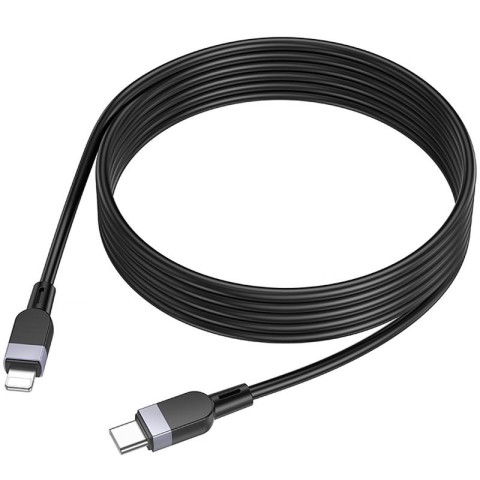 Дата кабель Hoco X109 Energy silicone Type-C to Lightning (2m) Black