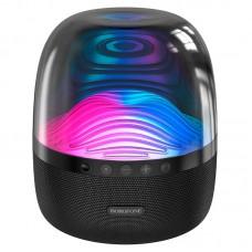 Bluetooth Колонка Borofone BP8 Glazed colorful luminous Чорний