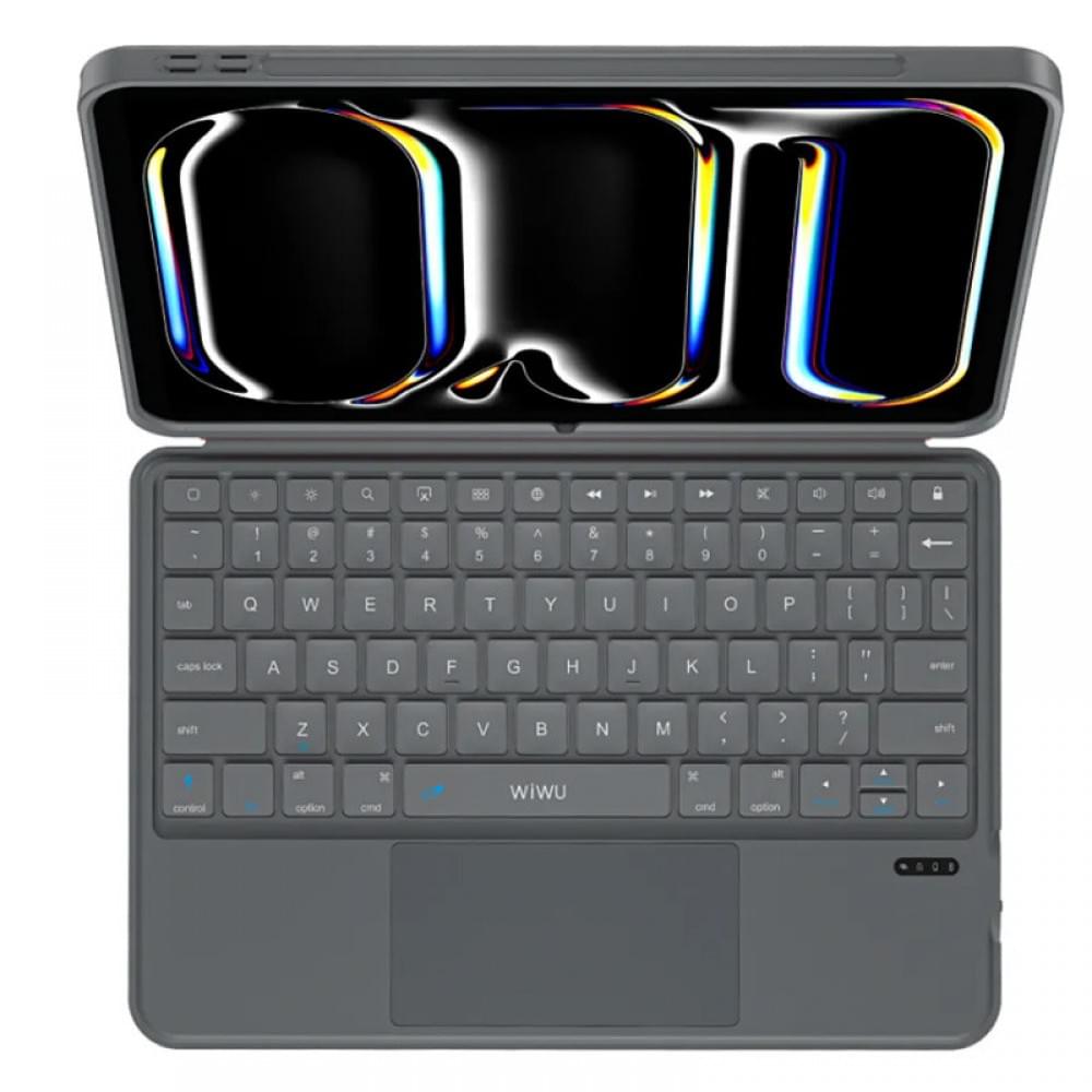 Чохол-клавіатура WIWU MK-005 3 in 1 for iPad Air 10.9'' (2020-2022)/Air 11'' (2024) Grey