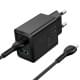 МЗП Hoco N71 Nuevo PD30W+QC3.0 (1USB-A/1C) + кабель Type-C to Lightning Black