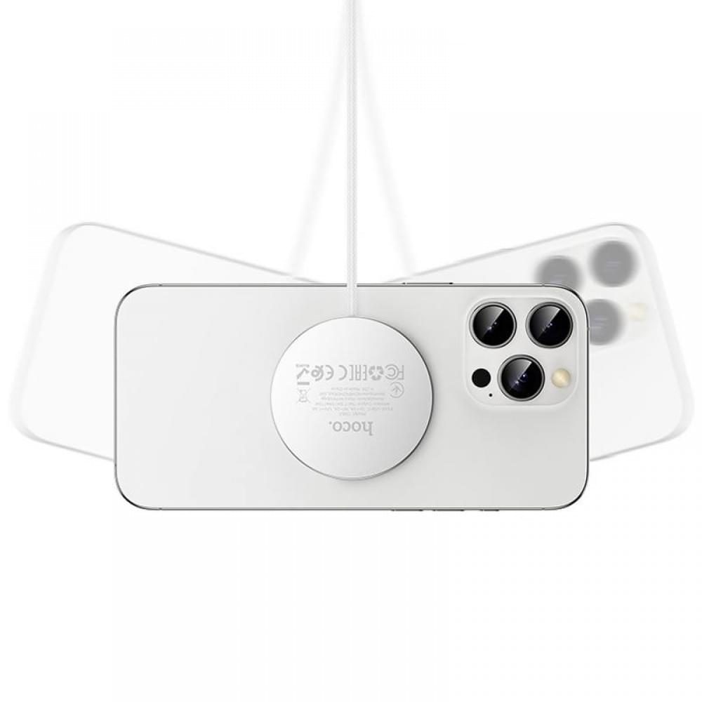 БЗП Hoco CW63 Fast Qi2 magnetic 15W White