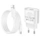 МЗП Hoco C109A Fighter 10.5W (1USB-A) + кабель USB to Type-C White