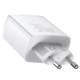 МЗП Baseus Compact Quick Charger 30W QC+PD (2USB-A/1C) (CCXJ-E) Білий