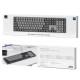 Провідна клавіатура WIWU KB-01 Wired Keyboard for laptop Black
