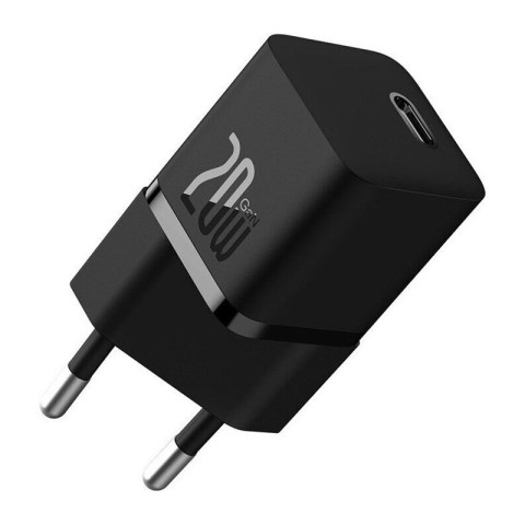 МЗП Baseus GaN5 Fast Charger (mini) PD20W (1USB-C) + кабель Type-C to Type-C (P10110900113) Cluster Black
