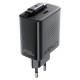 МЗП Acefast A110 GaN With Retractable Cable Type-C PD30W (1USB-C) Black