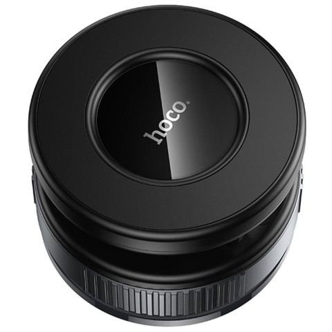 Автотримач Hoco H86 Dragon manual suction cup magnetic (universal) Black / Metal gray