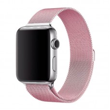 Ремінець Milanese Loop Design для Apple watch 38mm/40mm/41mm Rose Pink