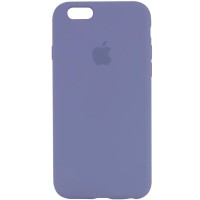 Чохол Silicone Case Full Protective (AA) для Apple iPhone 6/6s (4.7") Сірий / Lavender Gray