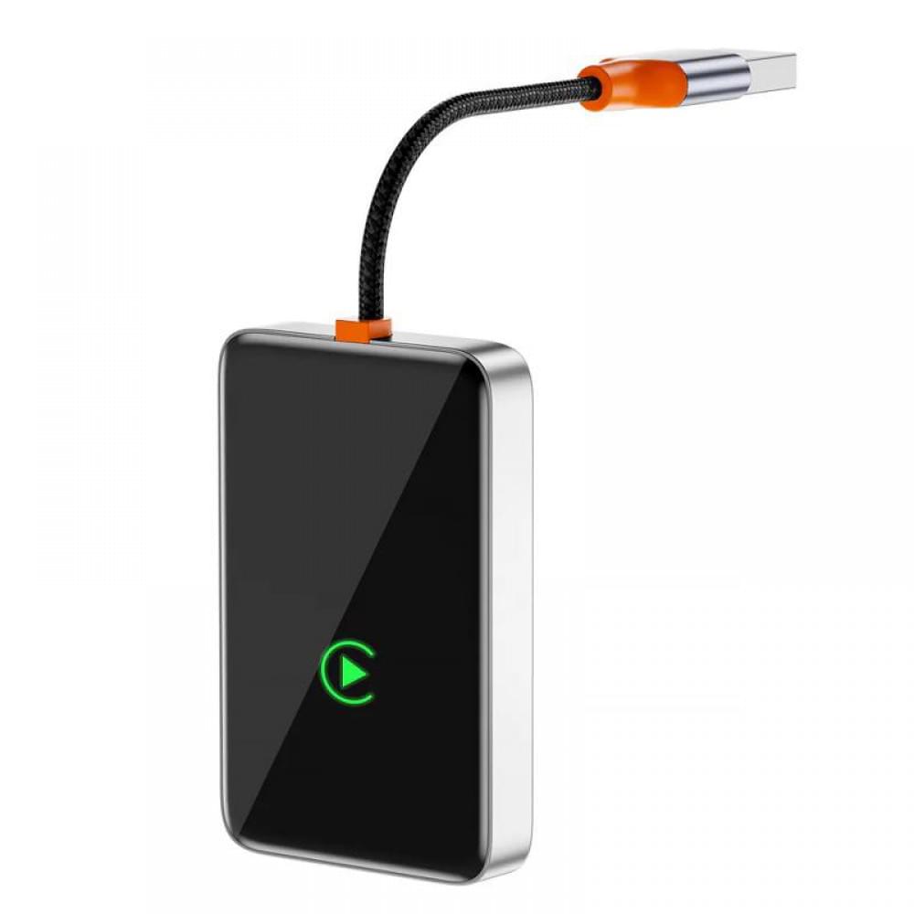 Адаптер WIWU Wi-CP002 car wireless CarPlay iOS Silver