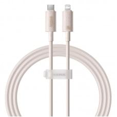 Дата кабель Baseus Habitat Series Fast Charging Type-C to Lightning 20W (2m) (P10360201) Wheat Pink
