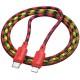 Дата кабель Hoco X116 Meridian Type-C to Lightning 27W (1m) Gradient Red Mix