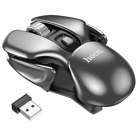 Миша бездротова Hoco DI43 Silent Click 2.4G Black