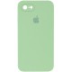 Чохол Silicone Case Square Full Camera Protective (AA) для Apple iPhone 6/6s (4.7") М'ятний / Mint