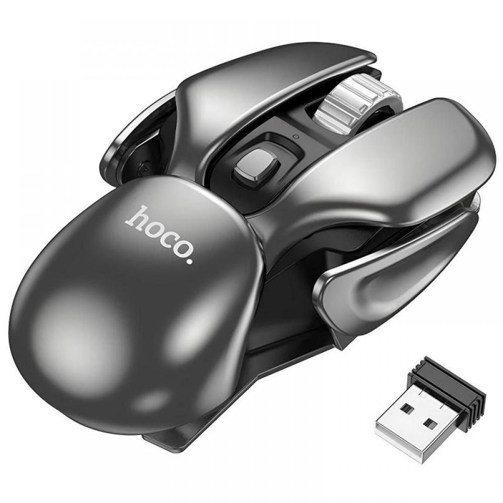 Миша ігрова Hoco DI43 Silent Click 2.4G Black