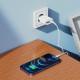 МЗП Hoco C88A Star round 2.4A (2USB-A) + кабель USB to Lightning Білий