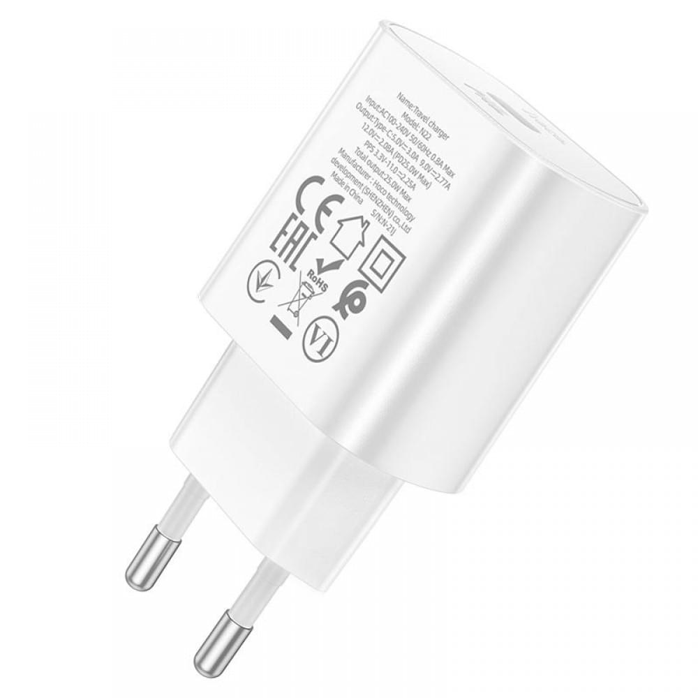 МЗП Hoco N22 Jetta PD25W (1USB-C) Білий