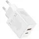 МЗП Baseus Cube Pro Fast Charger PD30W (1USB-A/1C) (P10111404) Moon White
