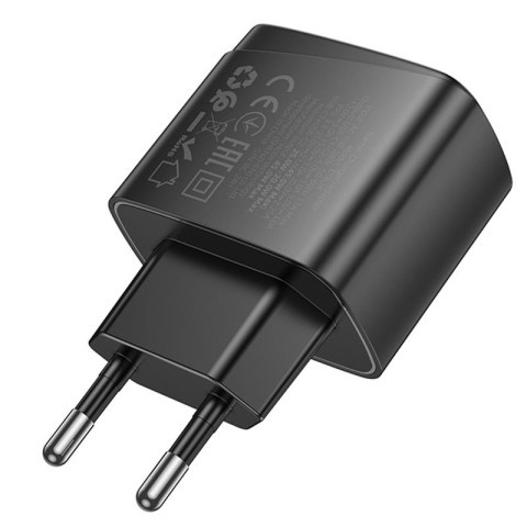 МЗП Hoco CS62A Bright PD45W (2USB-C) Black
