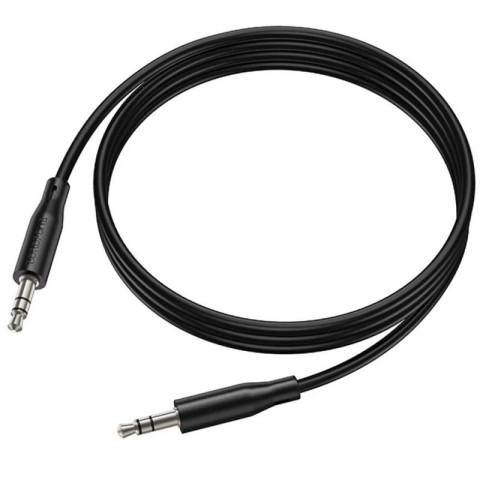 Аудіо кабель Aux Borofone BL25 Nice (1m) Black