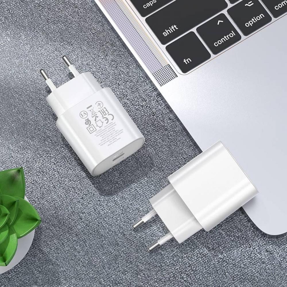МЗП Hoco N22 Jetta PD25W (1USB-C) Білий