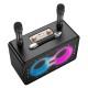 Bluetooth колонка Hoco HA8 Ave outdoor + два мікрофона Black