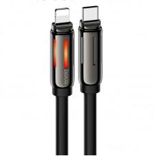 Дата кабель Hoco U136 Prize Type-C to Lightning 27W (1.2m) Black