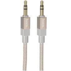 Аудіо кабель Aux Hoco UPA32 Clever (1m) Gold Аудіо кабель Aux Hoco UPA32 Clever (1m) Gold