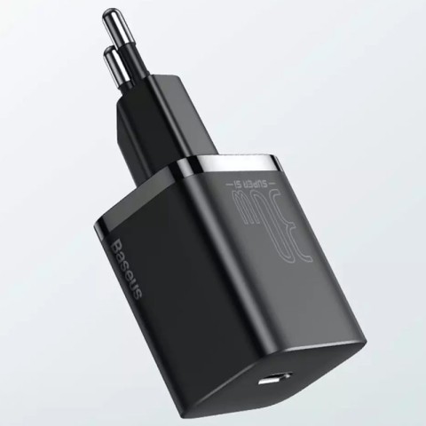 МЗП Baseus Super Si Quick Charger 30W (1USB-C) (CCSUP-J) Чорний