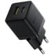 МЗП Baseus Palm Fast Charger 30W (1USB-A/1C) (P1011160A) Cluster Black