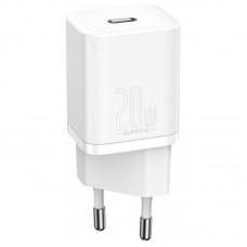 МЗП Baseus Super Si Quick Charger 1C 20W (CCSUP-B) Білий
