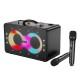 Bluetooth колонка Hoco HA8 Ave outdoor + два мікрофона Black